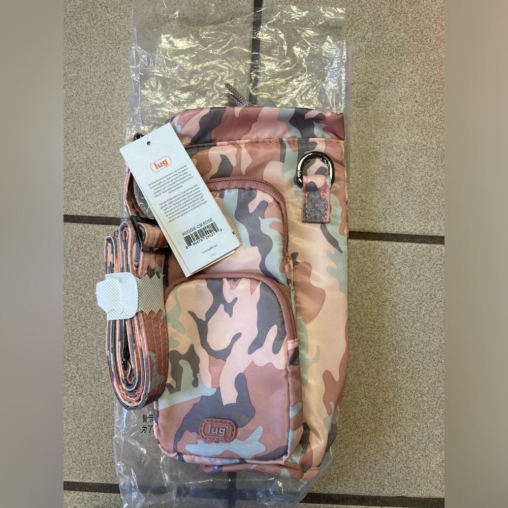 Lug Chuggie Blush Camo Crossbody Bag